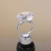Crystal Diamond Ring Wine Stoppers Home Kitchen Bar Tool Champagne Bottle Stopper Wedding Guest Gift Gifts Box Packaging7445273