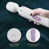 Vibrateurs NXY Satisfyer Wand Er Woman Big Magic Wand 10 vitesses G Spot Vibrateur Clitoris Stimulateur Super Vibrateur Silicone Ipx7 Uyo Sex Toys 0104