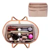 Brand Make Up Organizer Felt Insert Bag para Bolsa Viajar Bolsa Interna Bolsas de Cosméticos Portáteis se encaixam em várias bolsas de marca4533140