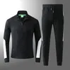 2022 primavera moda homens tracksuit letra padrão impressão mulheres tracksuits casual outdoor mens sportswear dois pedaços terno