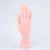 1 pièces en caoutchouc pratique faux moule à main modèle de Mannequin flexible et flexible pour la formation des ongles pointe Salon bricolage outils de manucure 7517698