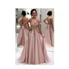 Abendkleider Plus Size Illusion Lange Ärmel Elegante Dubai Arabische Pailletten Ballkleider Party Dress0001210q