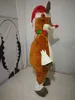 Costume della mascotte della renna di Natale per i costumi della mascotte del personaggio dei cartoni animati del partito per la personalizzazione del supporto293T