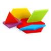 Монтессори 155 шт. Деревянная головоломка для головоломки набор красочных детских монтессори развивающие игрушки для детей, обучающихся разработке игрушек 201218