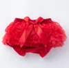 Baby Skirt Ruffles Chiffon Bloomer Tutu Shorts Infant Cotton Bow PP Shorts Kids Lovely Skirt Diaper Cover Underwear Skirts BY1642