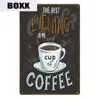 Italiano Coffee Metal Signs Idea Tea Plaque Metal Vintage Wall Decor For Kitchen Bar Cafe Retro Posters Iron Painting YI1149455172