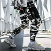 Hommes Camo Joggers japonais Streetwear pantalon à la mode 2021 nouveau H1223