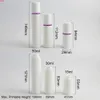 300 x 15ml 30ml 50ml 여행 PP 화이트 Airless 로션 펌프 병 플라스틱 1oz 재충전 가능한 플라스틱 Airless containersgood qualtity