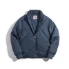 Maden Retro Warme Jacken für Männer Wasserdicht Casual Coton Parkas Mantel Jacke Reißverschluss Marinegrün Vintage Lose Übergroße Mann Kleidung 201226