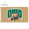 NCAA Ohio Bobcats Flag 3*5ft (90cm*150cm) Polyester flag Banner decoration flying home & garden flag Festive gifts