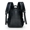 Мода Мужчина повседневная рюкзак для путешествий по школьной школьной сумке для подростка роскошная сумка роскошная сумка мочила искренний кожаный ноутбук 20111285J