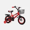 Bicicleta para niños de 12/16 pulgadas con ruedas intermitentes para entrenamiento de ciclistas principiantes