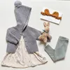 Enkelibb Rylee e Cru Vintage Floral Chita Suéters Meninos Pullover Pullover Camisola Design Baby Moda Roupas Tops 210308