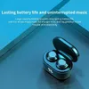 In-ear hörlurar Trådlös Bluetooth hörlurar A6 TWS Bluetooth 5.0 stereo headset med digital laddning Box trådlösa hörlurar