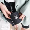 Axelväskor mini söt crossbody för kvinnor läderkedja liten väska modedesigner läppstift påse kvinnlig mynt purse2836