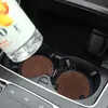 Tappetino rotondo in silicone Tappetino per tazza d'acqua per auto Cuscinetti antiscivolo montati su veicolo Desktop Tazze per caffè e latte Pad Decorazione per tavolo da cucina BH6112 TYJ