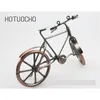 Hotuocho Creative Iron Art Model rowerowy Metalowe Rękodzieło Ozdoby Wystrój Domu Miniaturowe Figurki Prezent Craft Dla Dzieci Przyjaciele T200703
