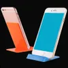 Mat Finish Pil Cep Telefonu Ekran Standları 5 Renkli Göster Rafları Şövale Üniversal Tutucular İPhone ve Samsung Galaxy için 6 "