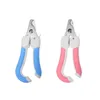 2pcs/Set Pet Grooming Scissors Dog Cats Supplies Pet Nail Pet Grooming Kit with 2 Scissors, Nail Clippers, File and Cutters - Ideal for Cats and Dogs JXW832