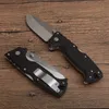 Высокое качество AD-10 Тактический складной нож S35VN Point Point Satin Blade Black G10 + Листовая ручка из нержавеющей стали с розничной коробкой