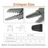 IWS-2820 Crimper Plier Iwiss Mini Micro Open Barrel Crimping Tools för AWG28-20 Jam, Molex, Tyco, JST-terminaler och kontakter Y200321