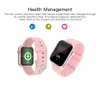 Bluetooth montre intelligente étanche Fitness Tracker Sport pour IOS téléphone Android Smartwatch moniteur de fréquence cardiaque fonctions de pression artérielle