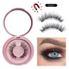 Magnetische Wimpern 3D Falscher Nerz Flüssiger Eyeliner Magnetische Falsche Wimpern Pinzette Set Langlebige Wimpernverlängerung