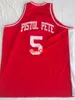 Pete Maravich #5 Daniel High School Basketball Jersey zszywana czerwonoczenki dowolne rozmiar xs-3xl 4xl 5xl retro kamizelki