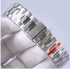 Luxus bester Qualitäts Uhren -Herren 40mm 5711 Edelstahl Weißes Zifferblatt Mechanische Automatik Mode Herren Uhren Sapphire Luminous Armbanduhr