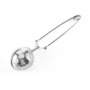 DHL TEA Infuser Rostfritt stål Tekanna TEA SILER BALL Kaffe Vanilj Spice Filter Diffusor Hushållens teatillbehör