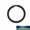 20pcs Out Size 25/28/30/32mm Portachiavi in metallo nero Split Ring High Quaility Portachiavi Fit Bag Portachiavi Creazione di gioielli