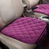 Autostoelhoezen pluche backless auto's accessoires antislip enkelvoudig kussen met pocket rhombus patroon mode 7 5RP G2