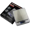 Ny 500 / 0,01 g 3000g / 0,1 g LCD Portable Mini Electronic Digital Scales Pocket Case Postal Kök Smycken Vikt Balans Skala Köksredskap