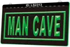 LS2313 Man Cave 3D Gravure LED Light Sign Groothandel Retail