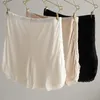 Shorts de sécurité pantalons femmes culottes naturelles vraie soie sous jupe boxer lingerie sous-vêtements dames femme 201112
