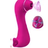 Nxy vibratorer klitoris sugande slickar dubbel huvud g spot stimulator vaginal nippel massager oralsexleksaker för kvinnor par 12114143599