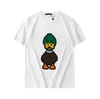 Designer Mäns Kvinnor T Shirt Lovely Duck Summer Couples Kortärmad Klassisk Bomull T-shirts Fashion Senior Alphabet Högkvalitativ 10 Syfte Val
