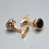 Cuff silver Gold Rose Gold fashion Men shirt Cufflinks classic Copper Brand Cufflink for wedding Gift A85860458