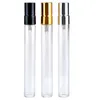 2022 new 10ML Travel Portable Transparent Glass Perfume Spray Bottle Empty Cosmetic Containers