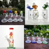 30+ стилей В наличии Tornado Bong Klein Recycler Heady стеклянный стеклянный DAB Буфетки для душа Perc Percolator Oil Prust Красочные водяные трубы корабля на море