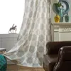 Vorhangvorhänge BIGMUM Eleganter chinesischer klassischer Druck Verdunklungsvorhänge für Wohnzimmer Schlafzimmer Küche Cortinas Fenster
