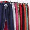 Garemay Cotton Leinenhose für Frauen Hosen losen lässige, hellliche Farbe Harem Plus Size's Sommer 220115