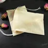 100 st 7 * 9cm Tea-tätare Bagdräktpapper Teabags Kökskokning Engångs Spice Filter Väskor Kaffebeställfilter BH4451 WLY