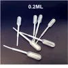 1000pcs / lot 0.2ml pipettes 일회용 플라스틱 졸업 파스퇴르 피펫 dropper 폴리에틸렌 0.5 ml 1ml 2ml l 5ml qyldrb