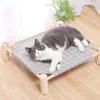 elevated cat hammock