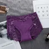 Taille haute femmes culottes sous-vêtements Hip Up dentelle creux voir à travers slips culottes Lingerie femmes vêtements volonté et sable nouveau