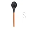 Cuillères passoire cuillère de cuisson passoire cuisine cuillère en plastique louche en silicone pour la cuisine1