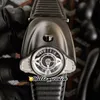 Новый азимут Gran Turismo 4 варианты Sp Ss GT N001 Miyota Автоматические мужские мужские мужские часы White Skeleton Dial