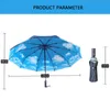 Automatic Double Layer Windproof Rain Umbrella Male Ten Bone Folding Large Business Trip Sun Umbrellas Parasol For Women Men 220426