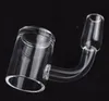 Quartz Banger Paznokci 4mm Bottom XL 25mm OD Kobieta Mężczyzna 10mm 14mm 18mm Domy Paznokcie do palenia Water Bong